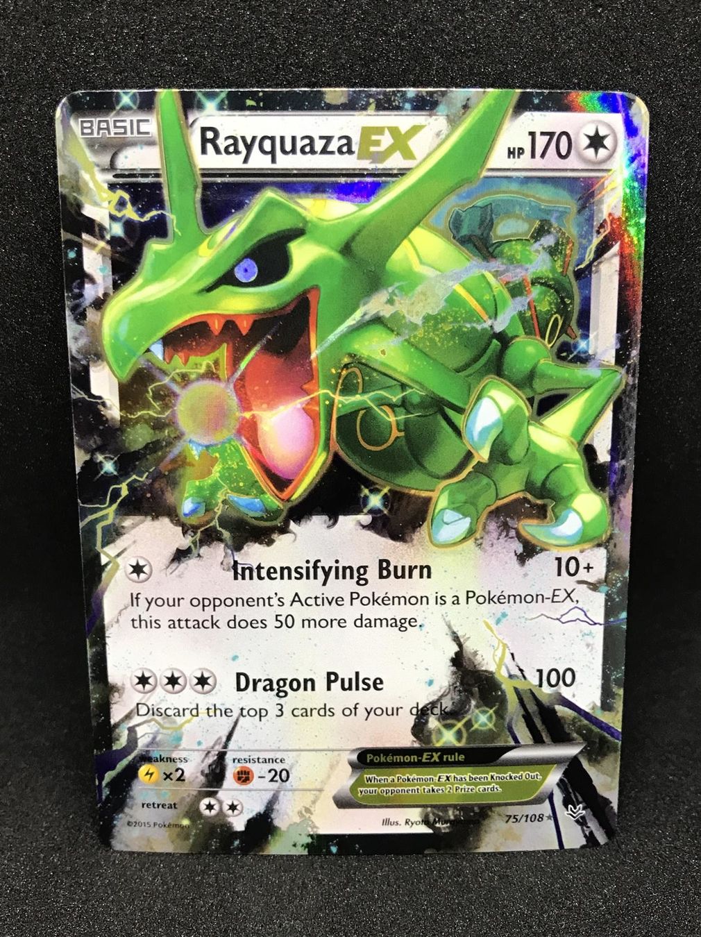 Rayquaza EX - Pokemon-Karte | Kaufen auf Ricardo