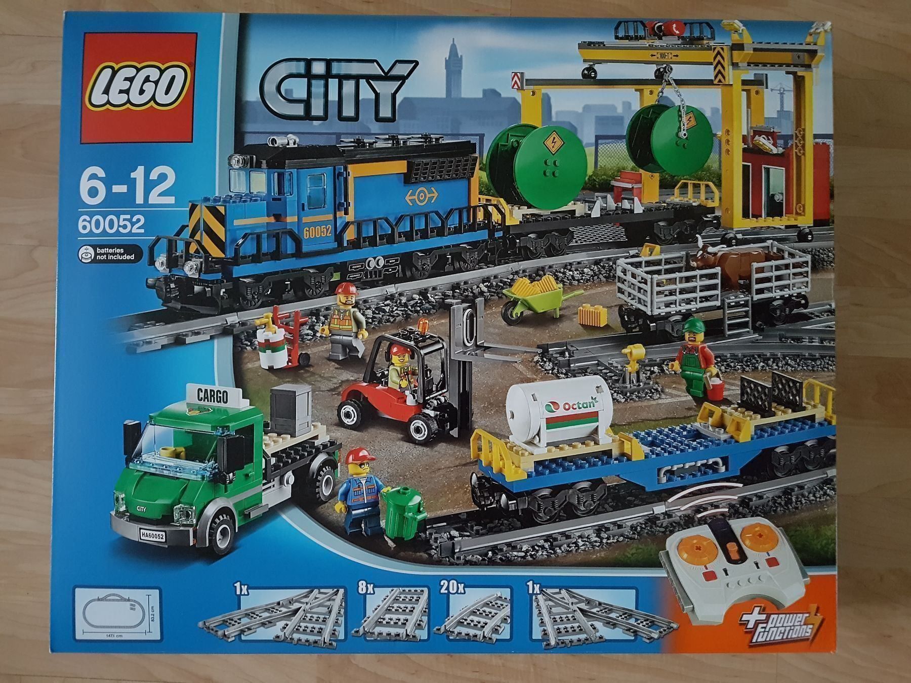 Lego city 60052 обзор