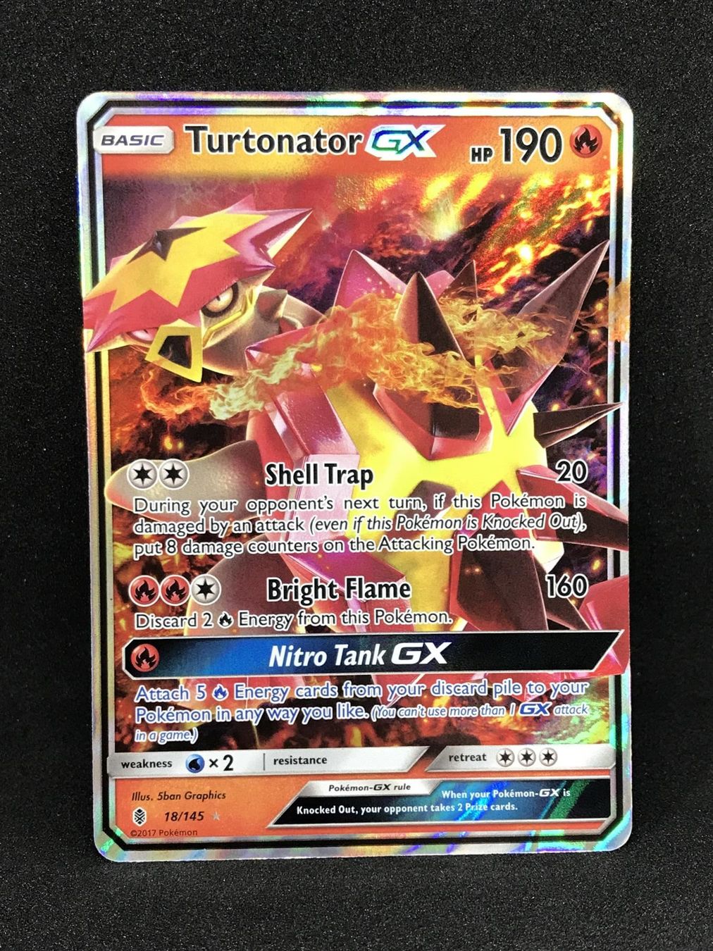 Turtonator GX Full Art - Pokemon-Karte | Kaufen auf Ricardo