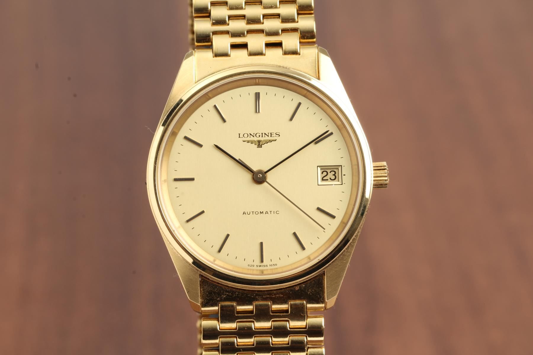 Longines Vintage Watch Automatic gold p kaufen auf Ricardo
