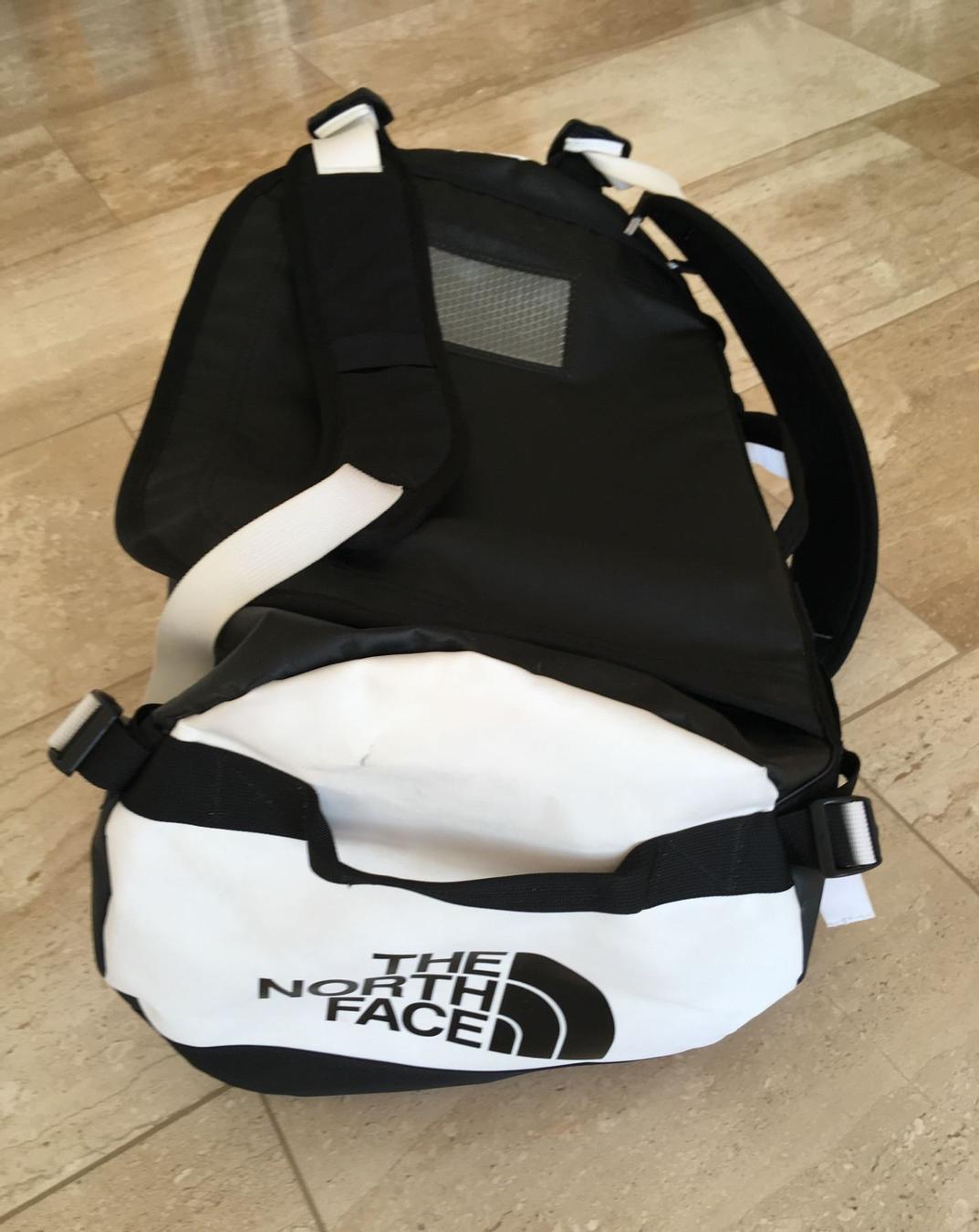 the north face duffel s weiss