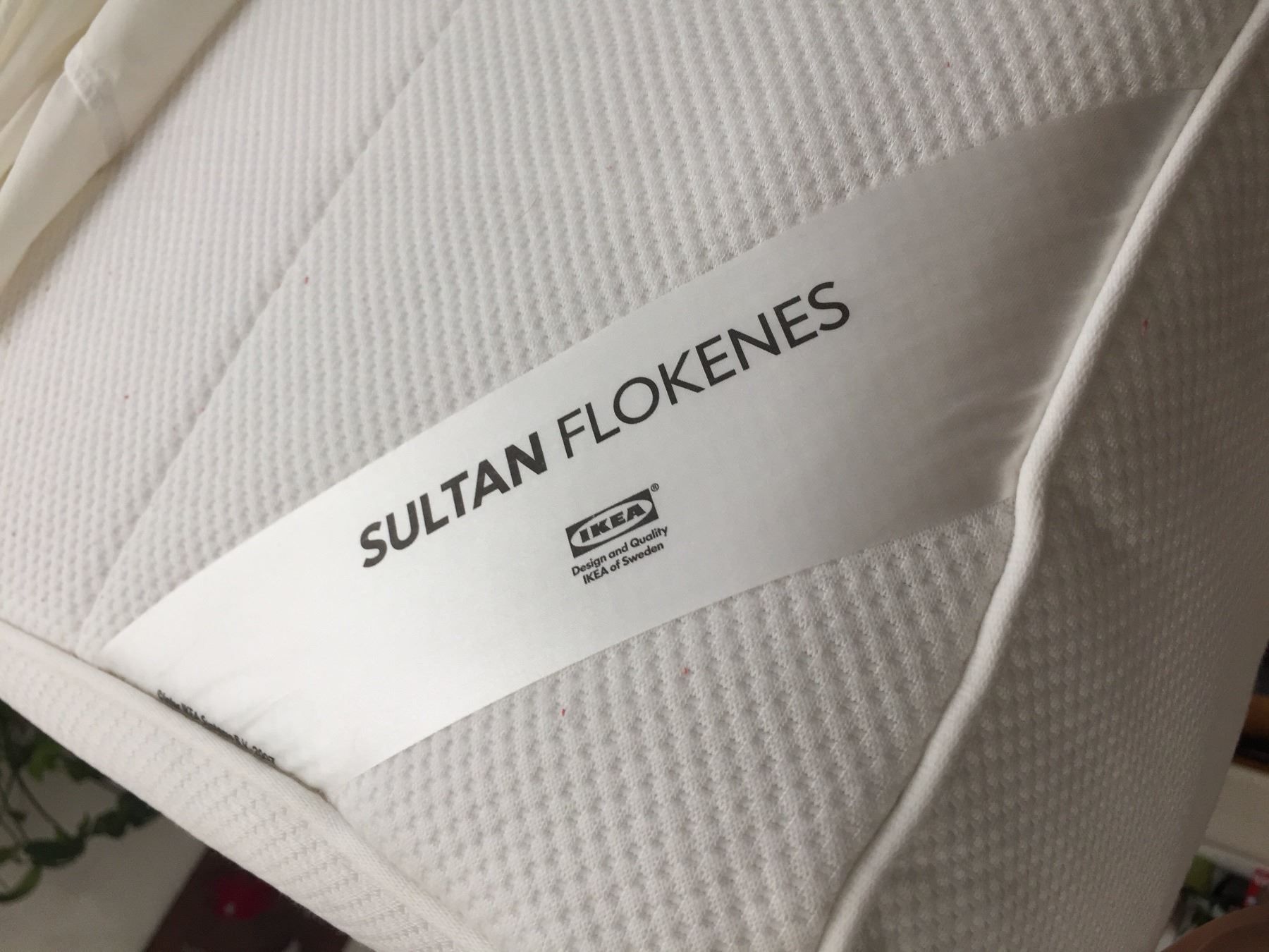 ikea sultan flokenes memory foam mattress