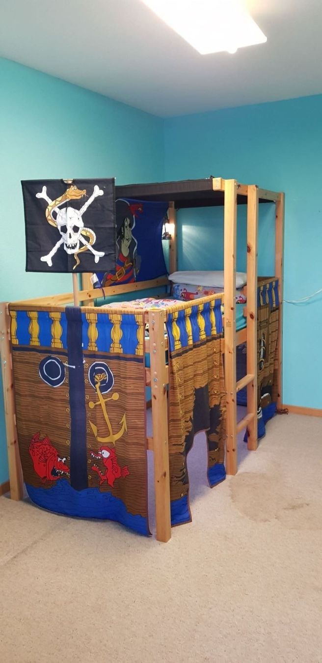 Thuka Hochbett Kinderbett Piratenschiff Kaufen Auf Ricardo