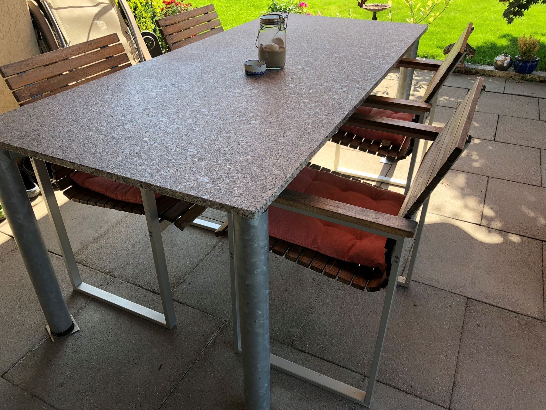 Gartentisch mit Stühlen kaufen auf Ricardo