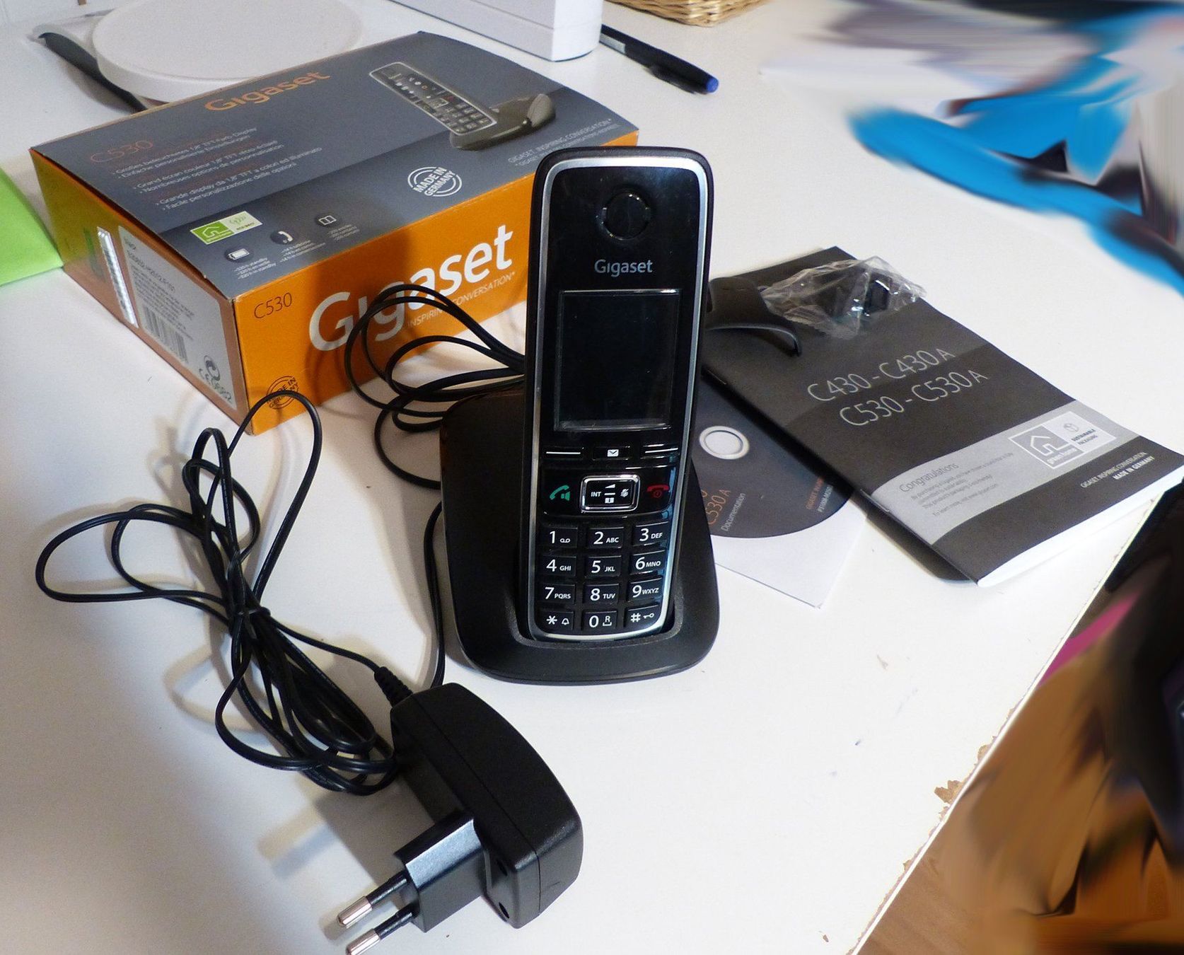 gigaset dl500a an fritzbox anschließen