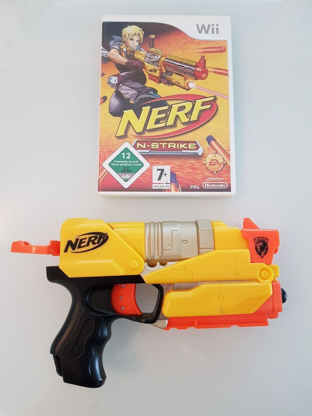 Nerf NStrike Pistole + Wii Spiel Kaufen auf Ricardo