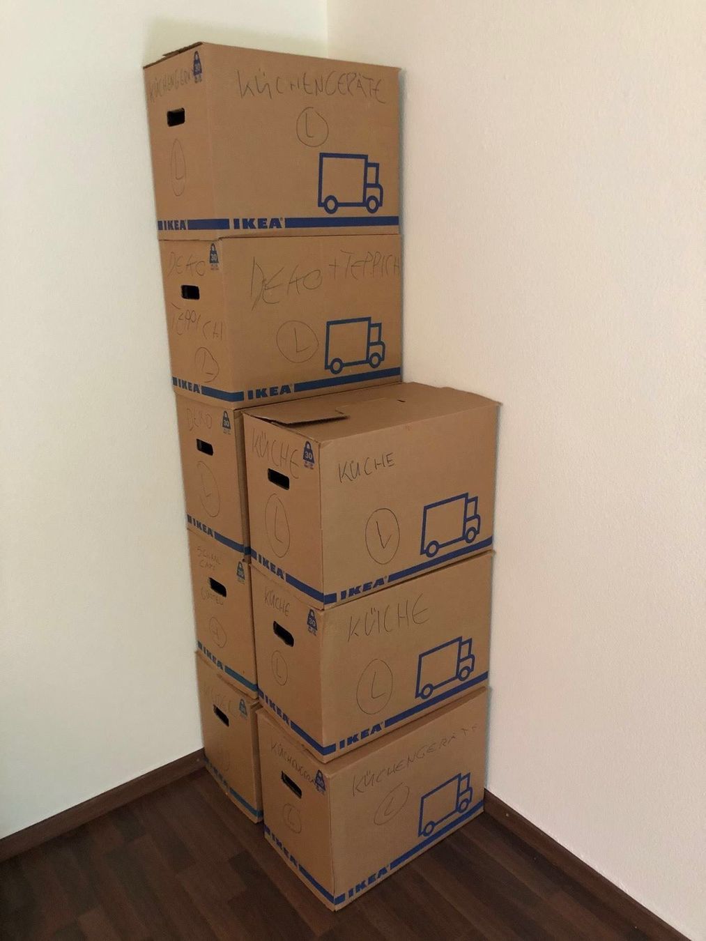 8 Ikea Umzugskartons Kaufen Auf Ricardo