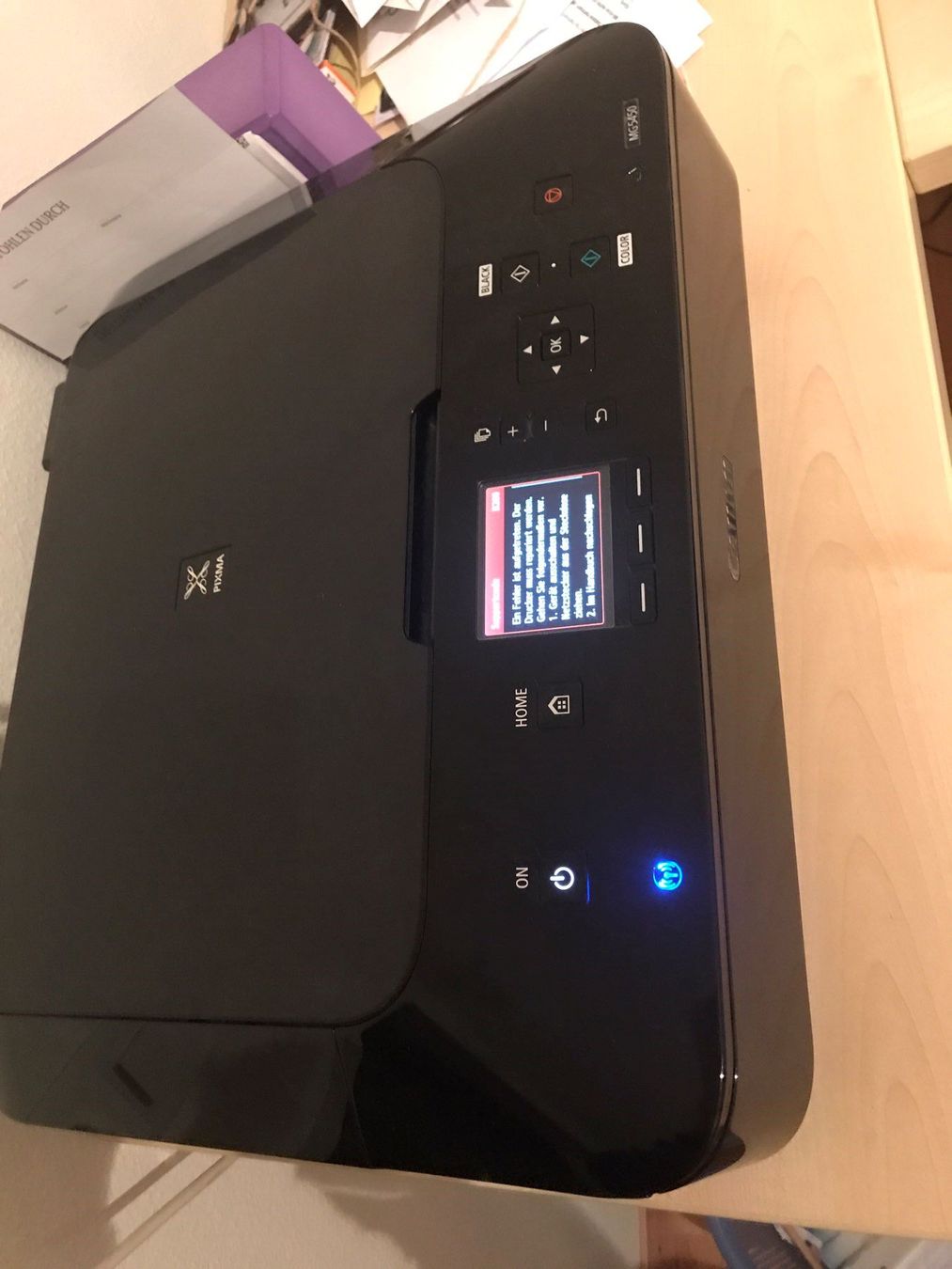 canon drucker mg5450