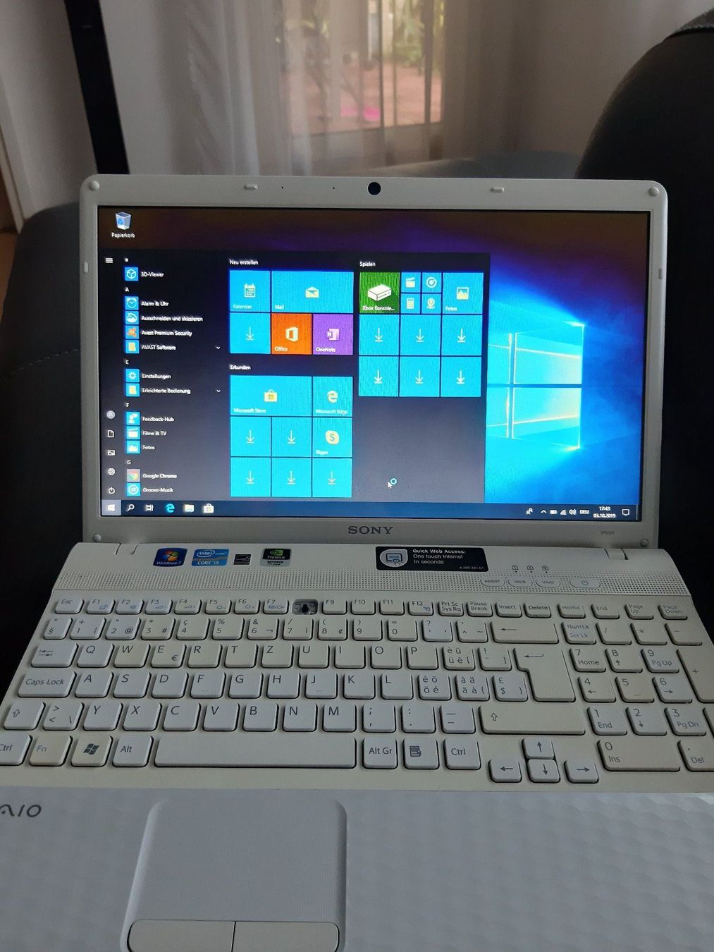 Laptop sony model PCG71811M kaufen auf Ricardo
