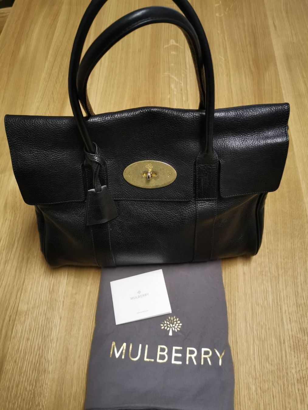 mulberry heritage bayswater black