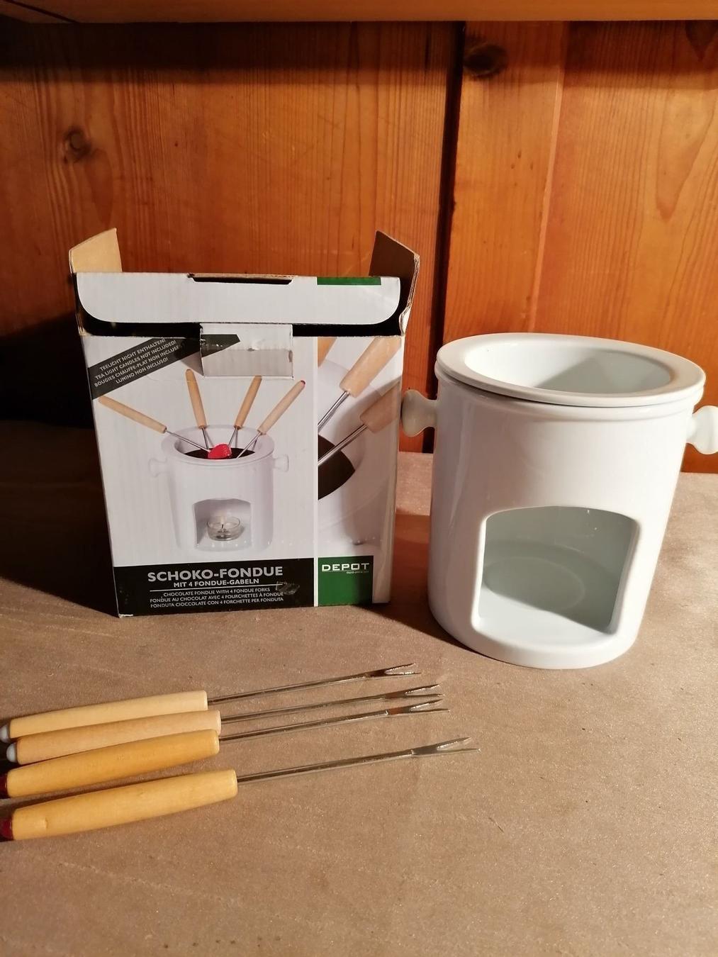 Schoko Fondue Set Von Depot Kaufen Auf Ricardo