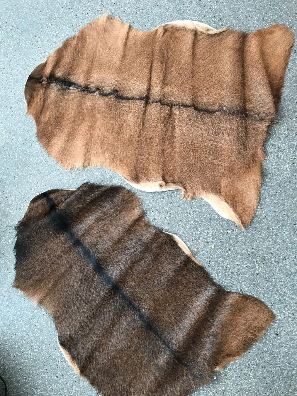 Lot of two, new animal hides | Kaufen auf Ricardo