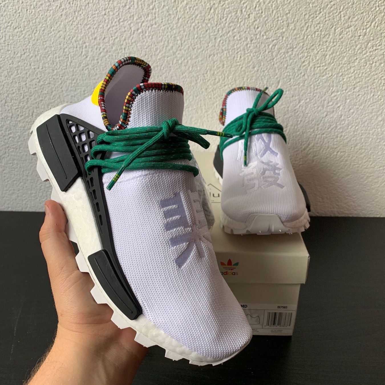 adidas human race adilette