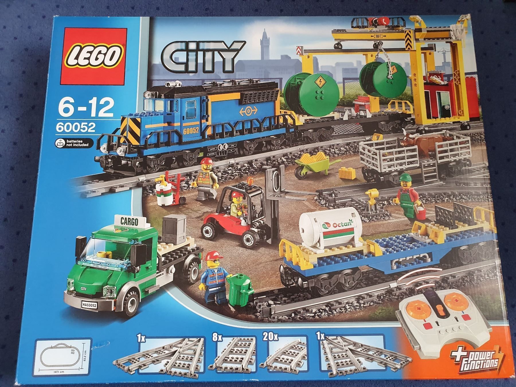 Lego city 60052 обзор