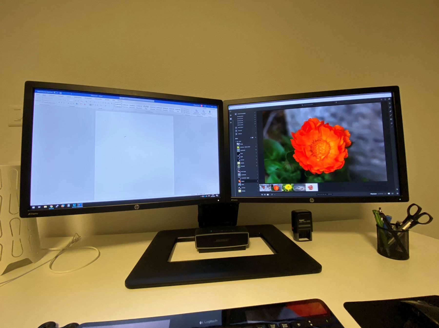 2x HP z24i + HP Dual Monitor Stand Kaufen auf Ricardo