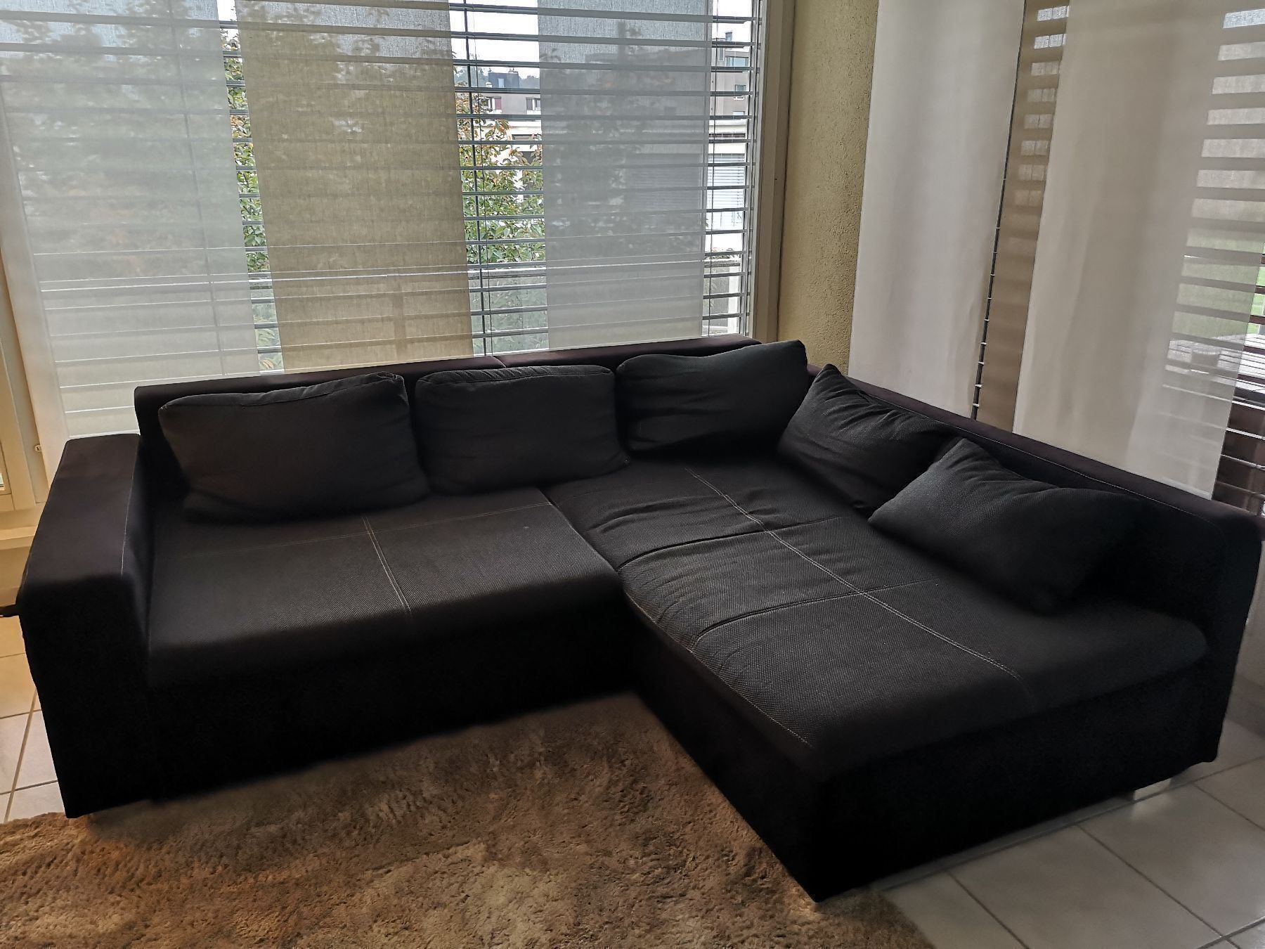 Sofa mit Bettfunktion (Ecksofa) | Kaufen auf Ricardo