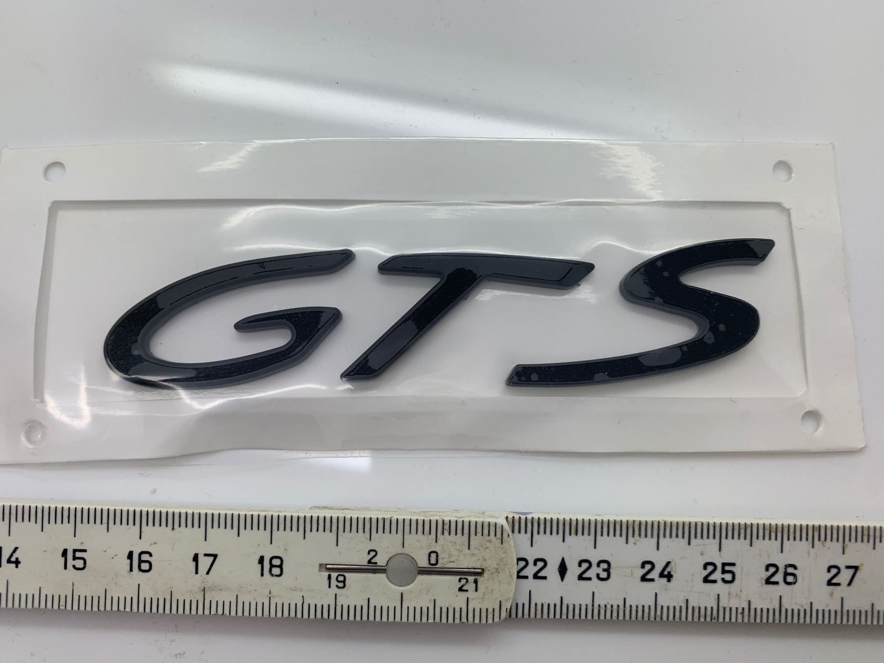 EMBLEM BADGE "GTS" PORSCHE Cayenne 911 Kaufen auf Ricardo