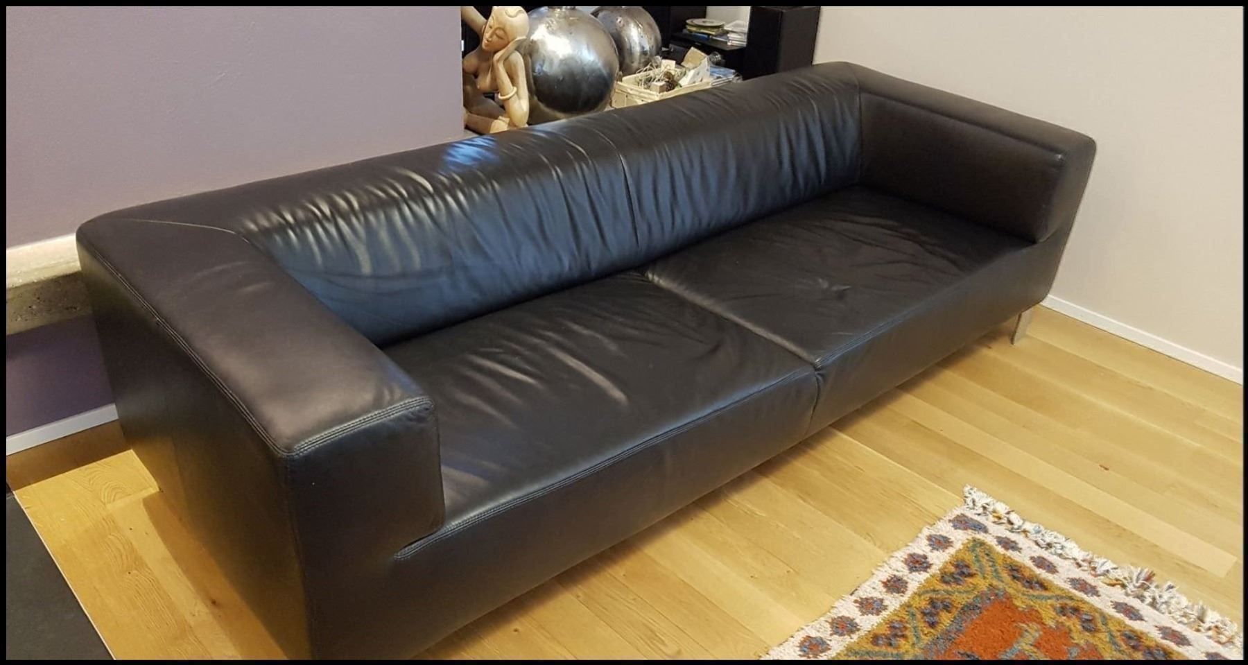 Designer Leder Sofa | Kaufen auf Ricardo