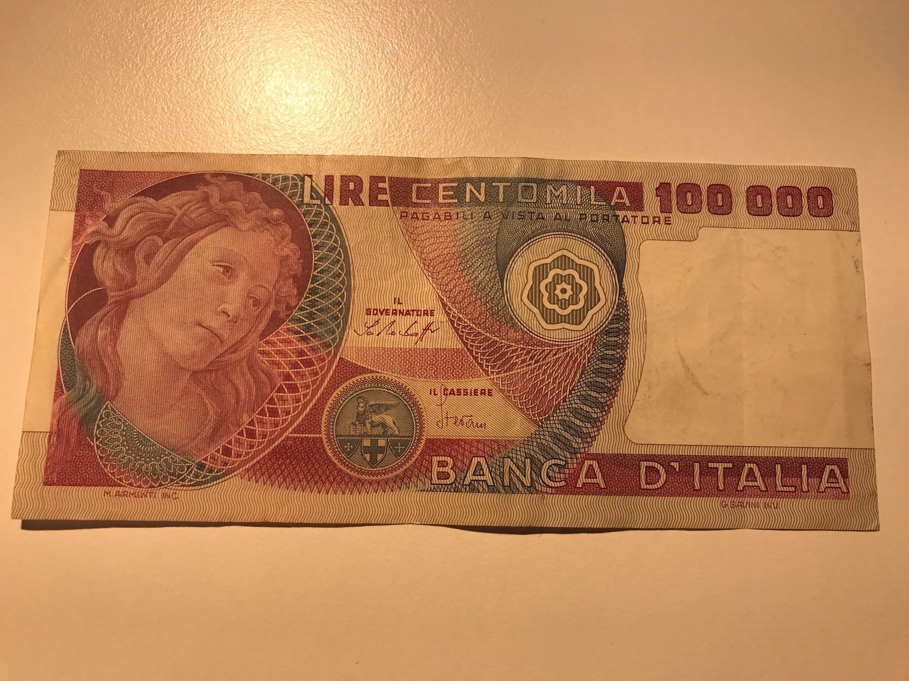 Italien, 100‘000 Lire, 1978 !!!!!! Kaufen