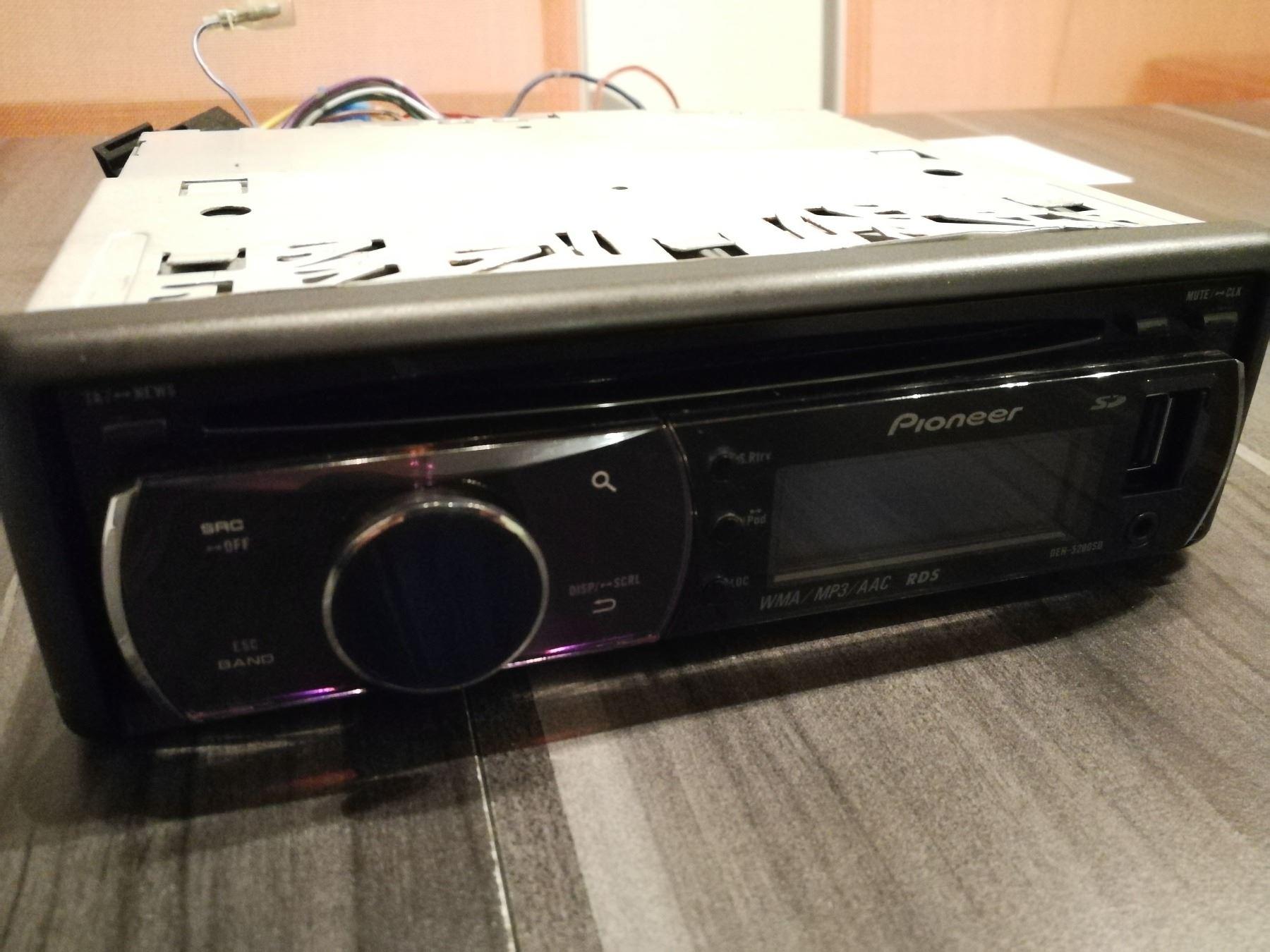 Pioneer deh 5200sd процессорная или нет