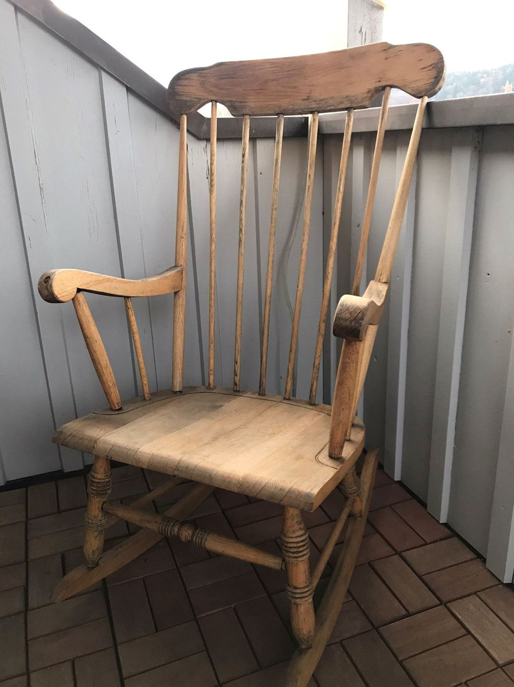 Holz Schaukelstuhl | Kaufen auf Ricardo