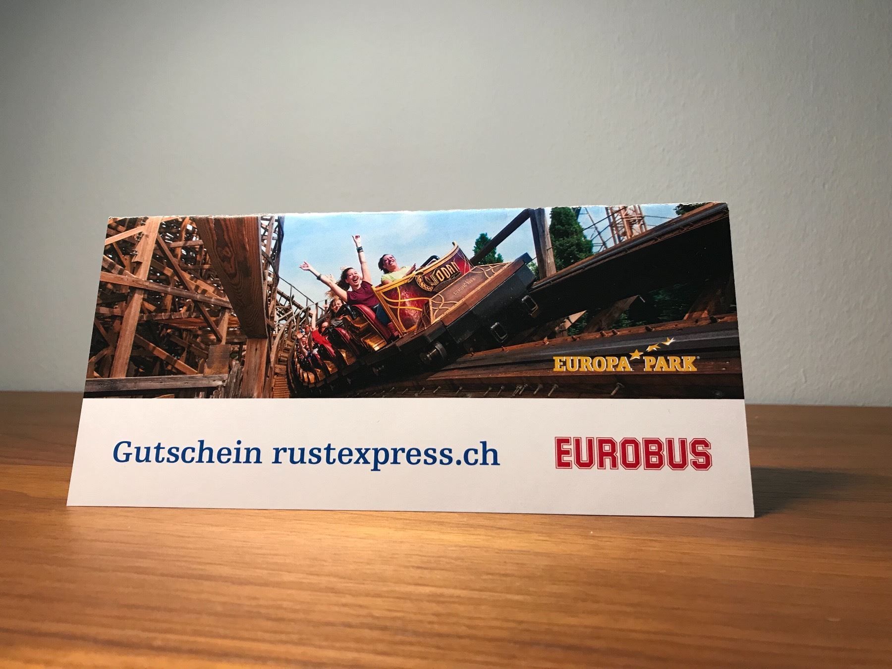 Gutschein Europapark für 2 + Busfahrt! kaufen auf Ricardo