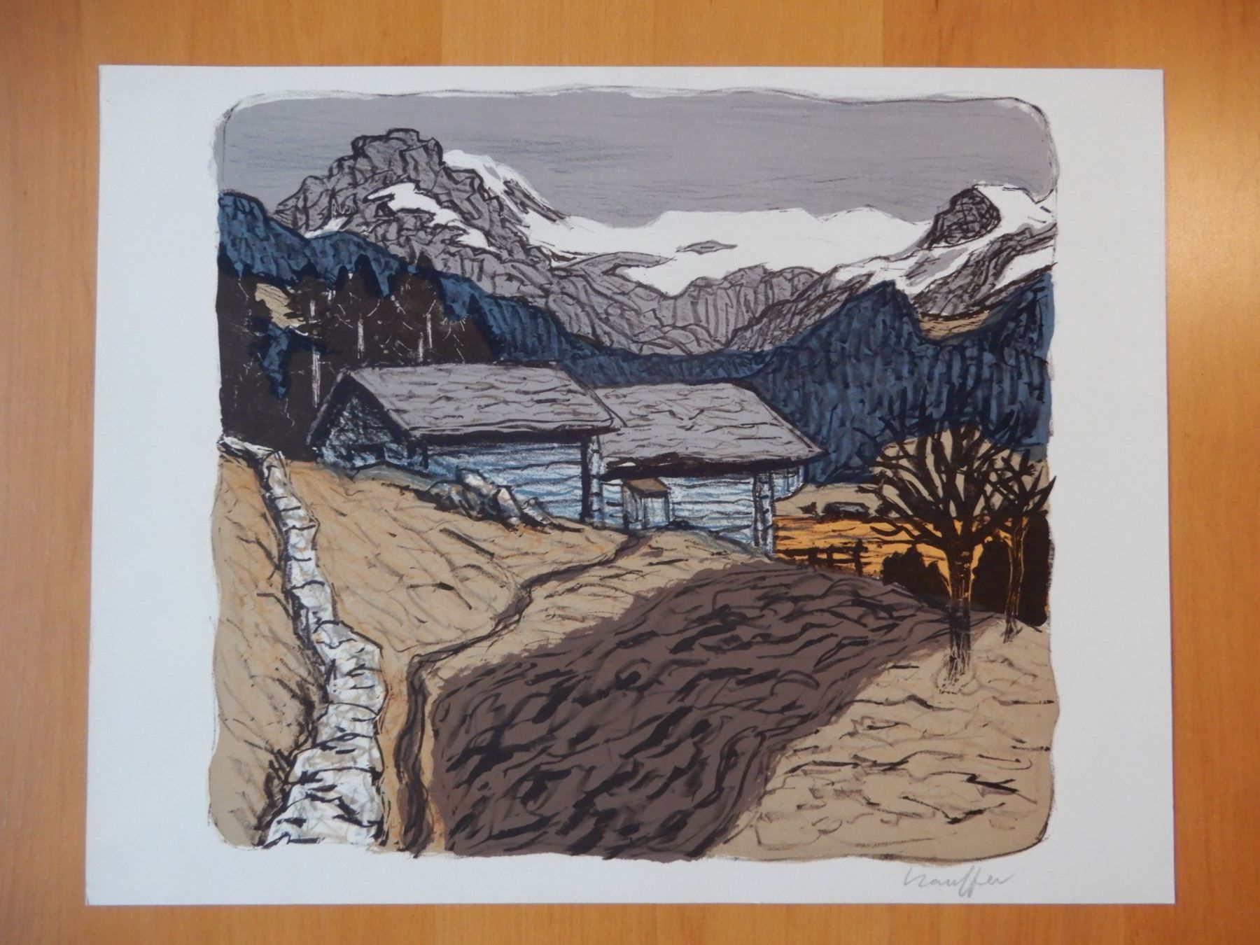 Fred STAUFFER (18921980) Lithografie Kaufen auf Ricardo
