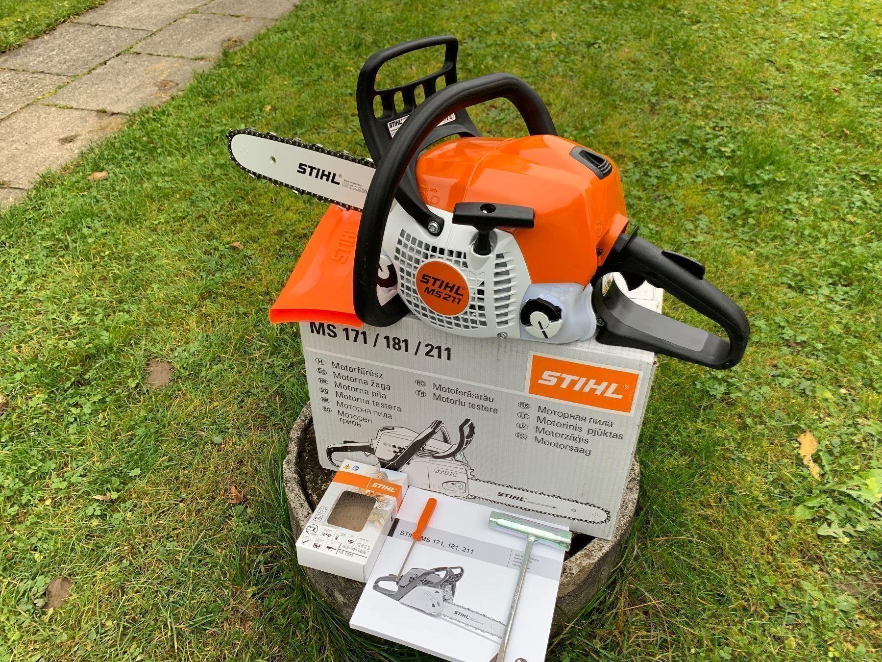 Neue Motors ge STIHL MS 211  2022 Kaufen auf Ricardo