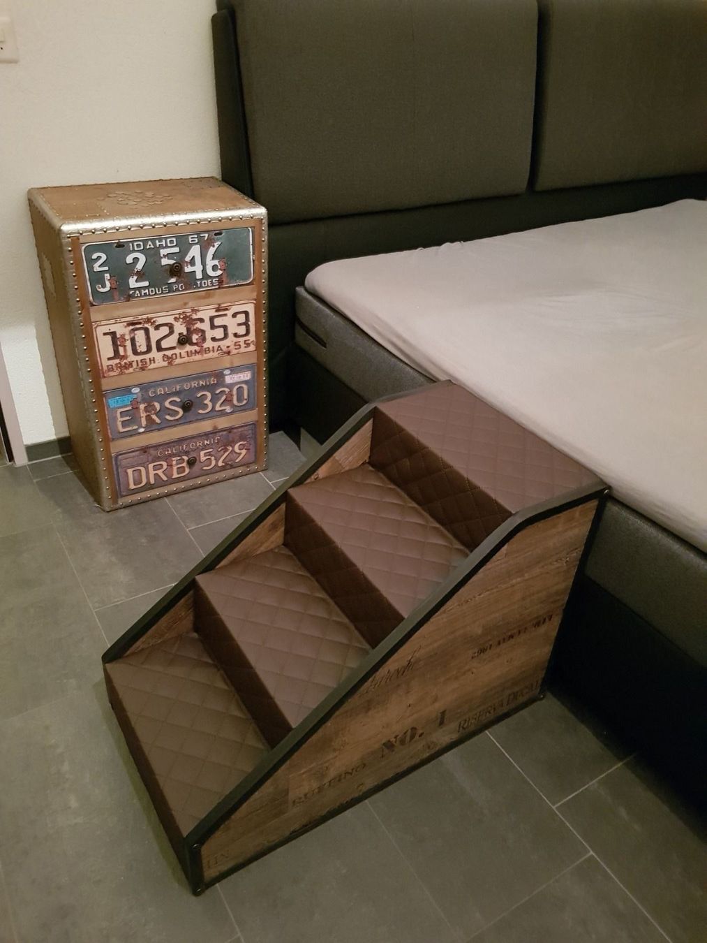 Boxspringbett Hundetreppe 57cm hoch Kaufen auf Ricardo