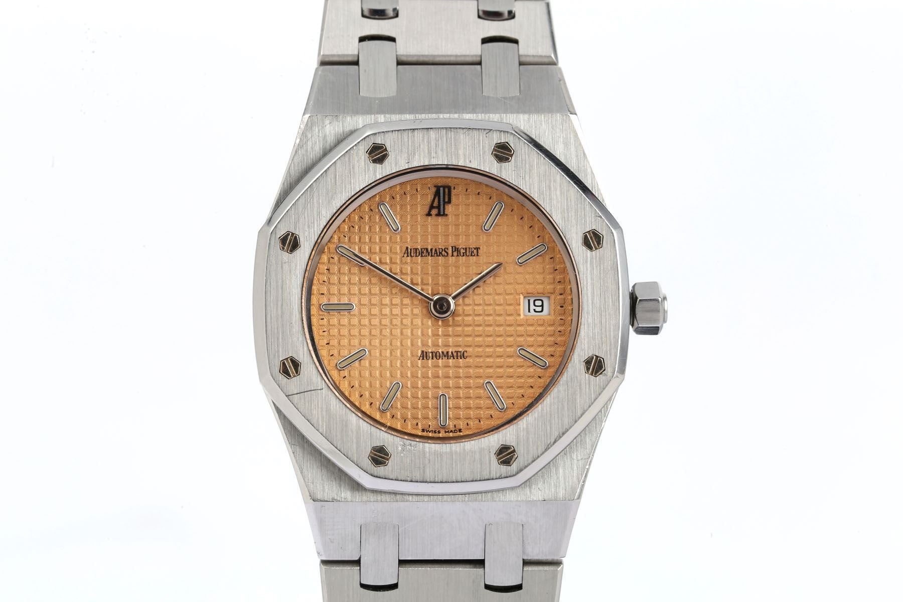 salmon dial royal oak