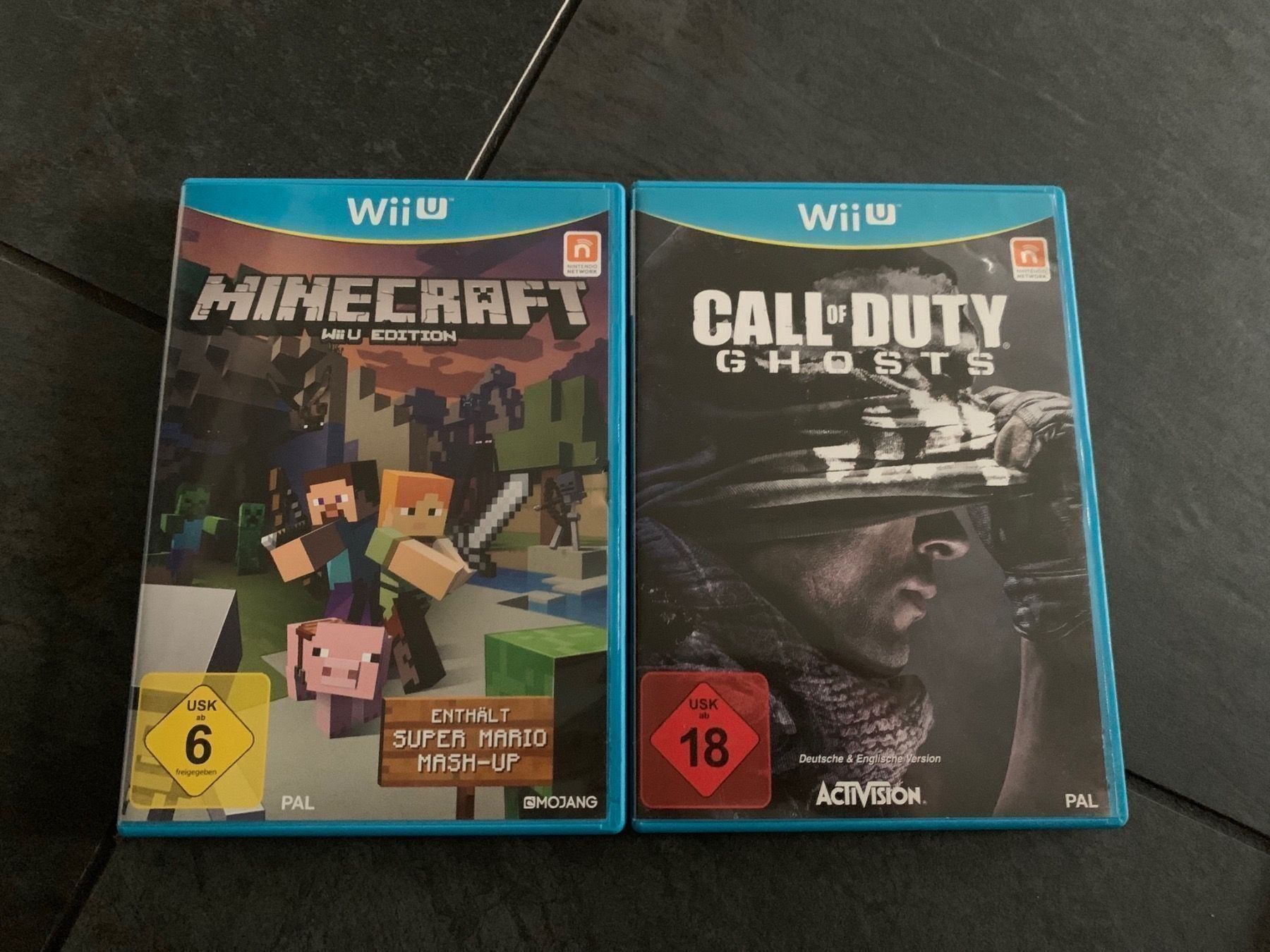 Wii U Call Of Duty Ghosts Minecraft Kaufen Auf Ricardo