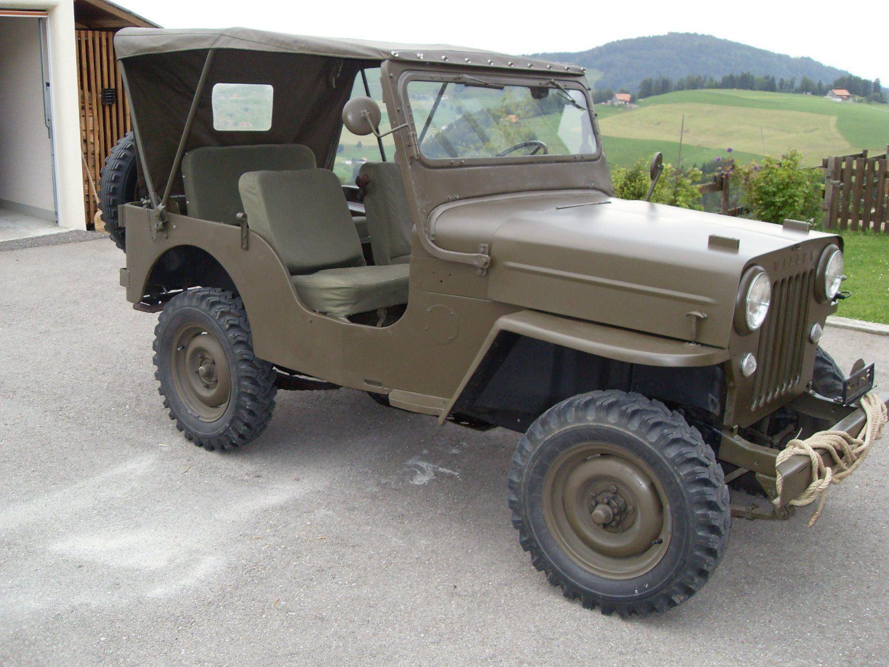 Jeep Willys Oldtimer CJ3 B | Kaufen auf Ricardo