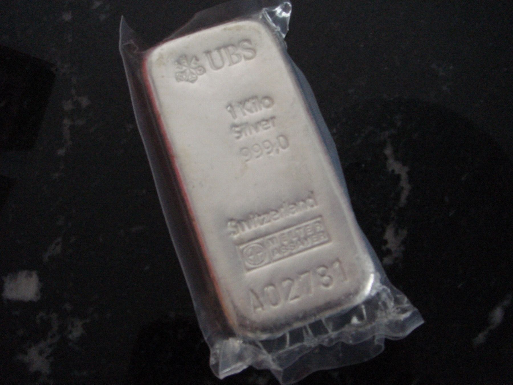 1 kg silberbarren