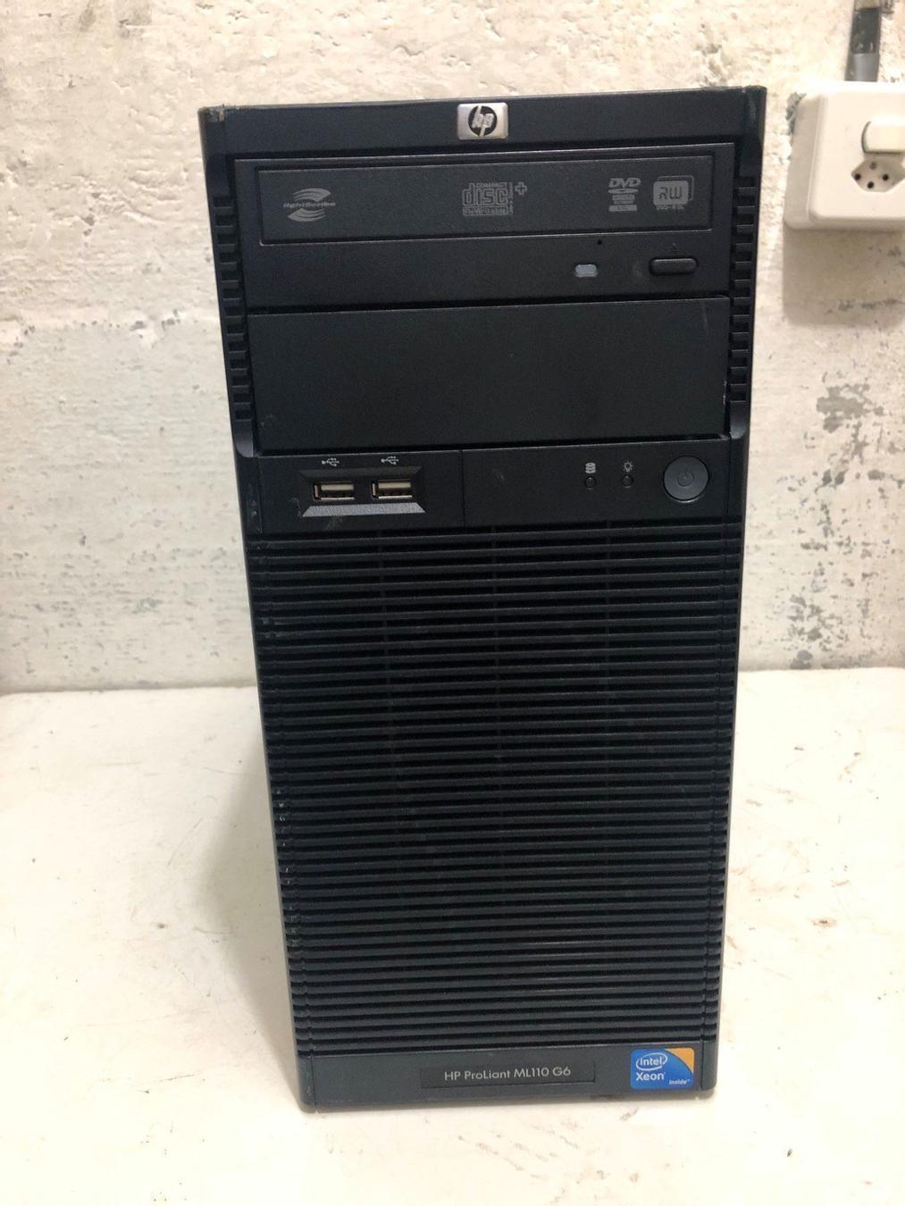 Hp proliant ml110 g6 обзор