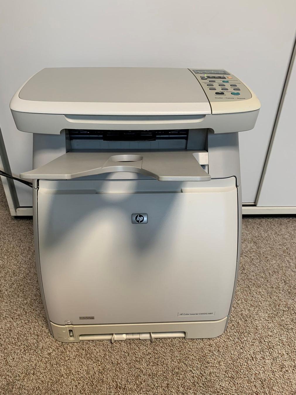 Hp cm1015 mfp не печатает в цвете