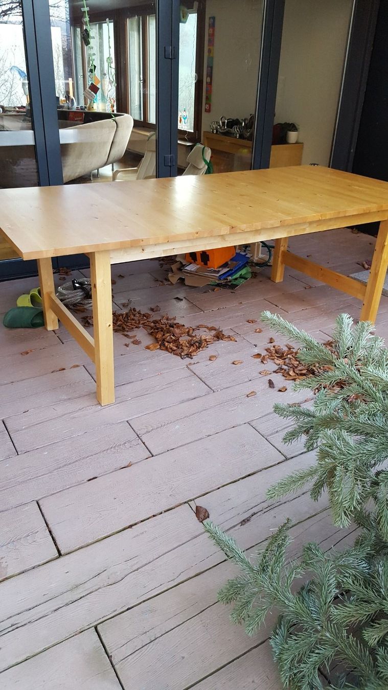 Holz Esstisch Gross 2 2 1 0 M 46 Cm Kaufen Auf Ricardo