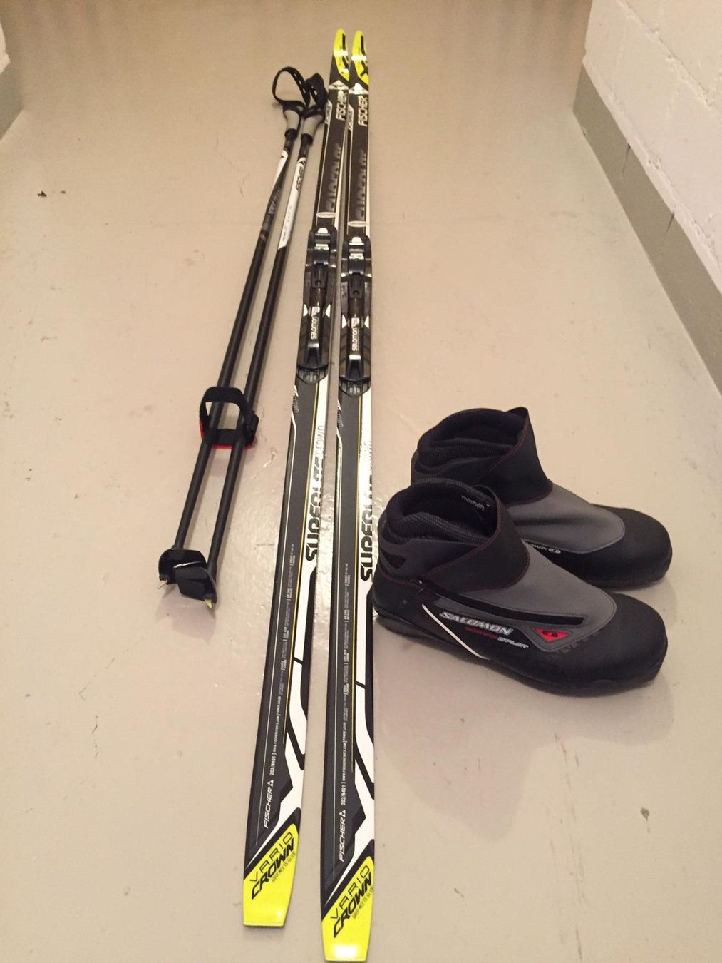 schuppen langlaufski