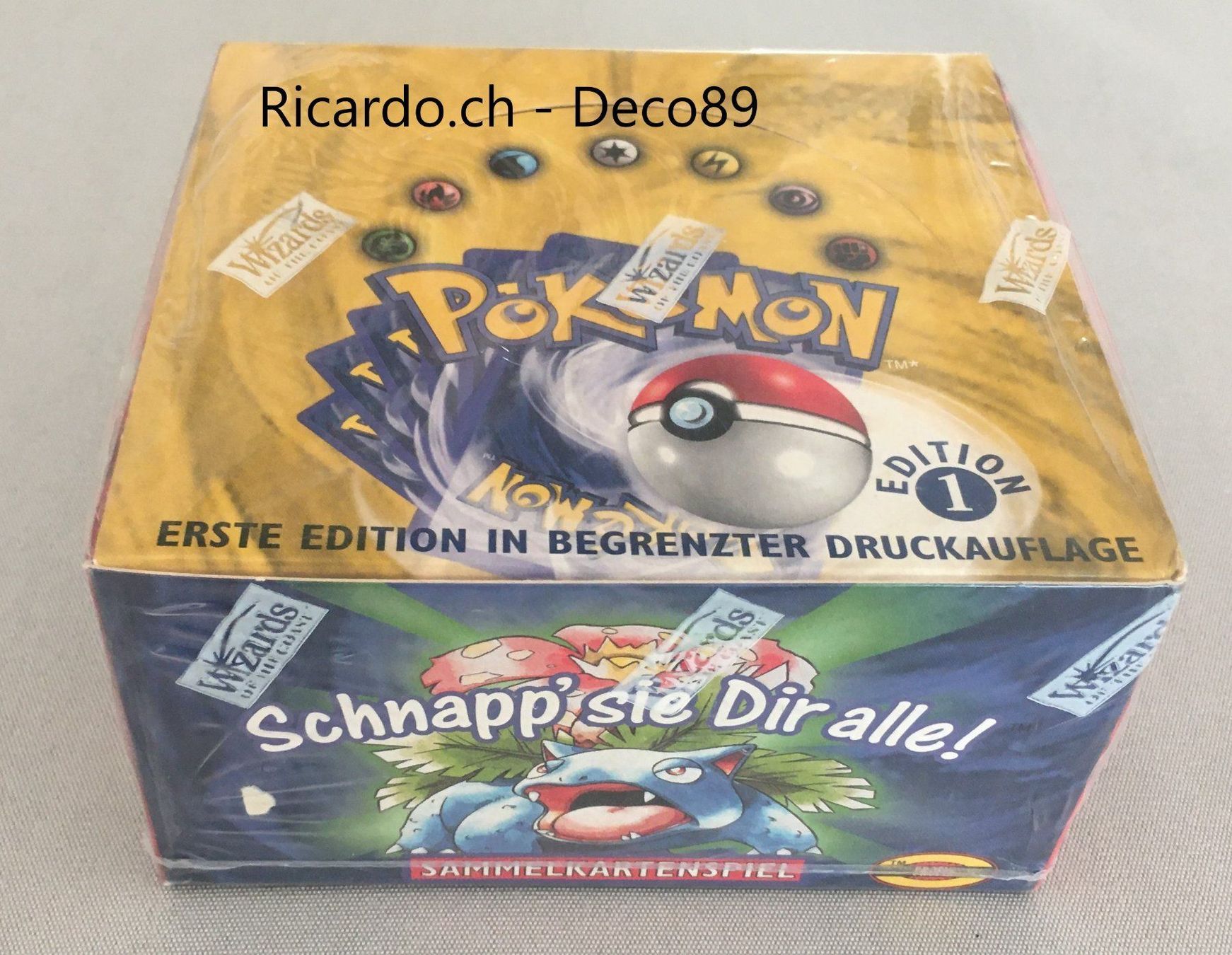 1 edition pokemon display