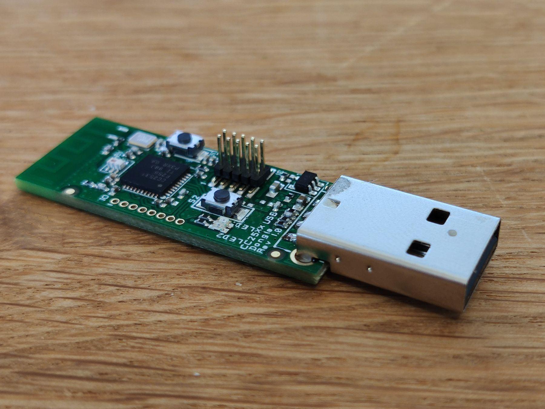 Прошивка cc2531 через usb