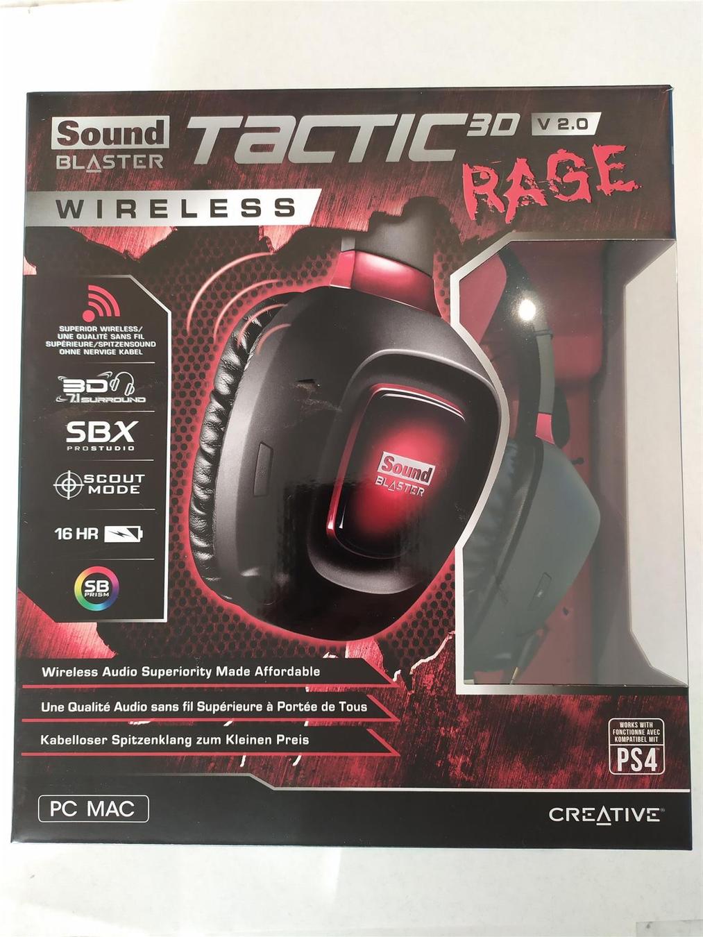 Sound blaster tactic3d rage wireless обзор