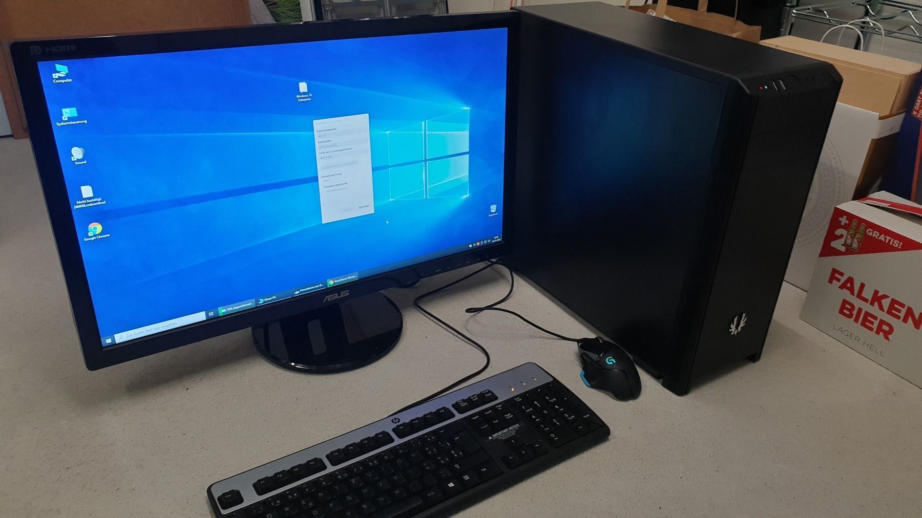 Multimedia / Gaming PC mit Bildschirm | Kaufen auf Ricardo