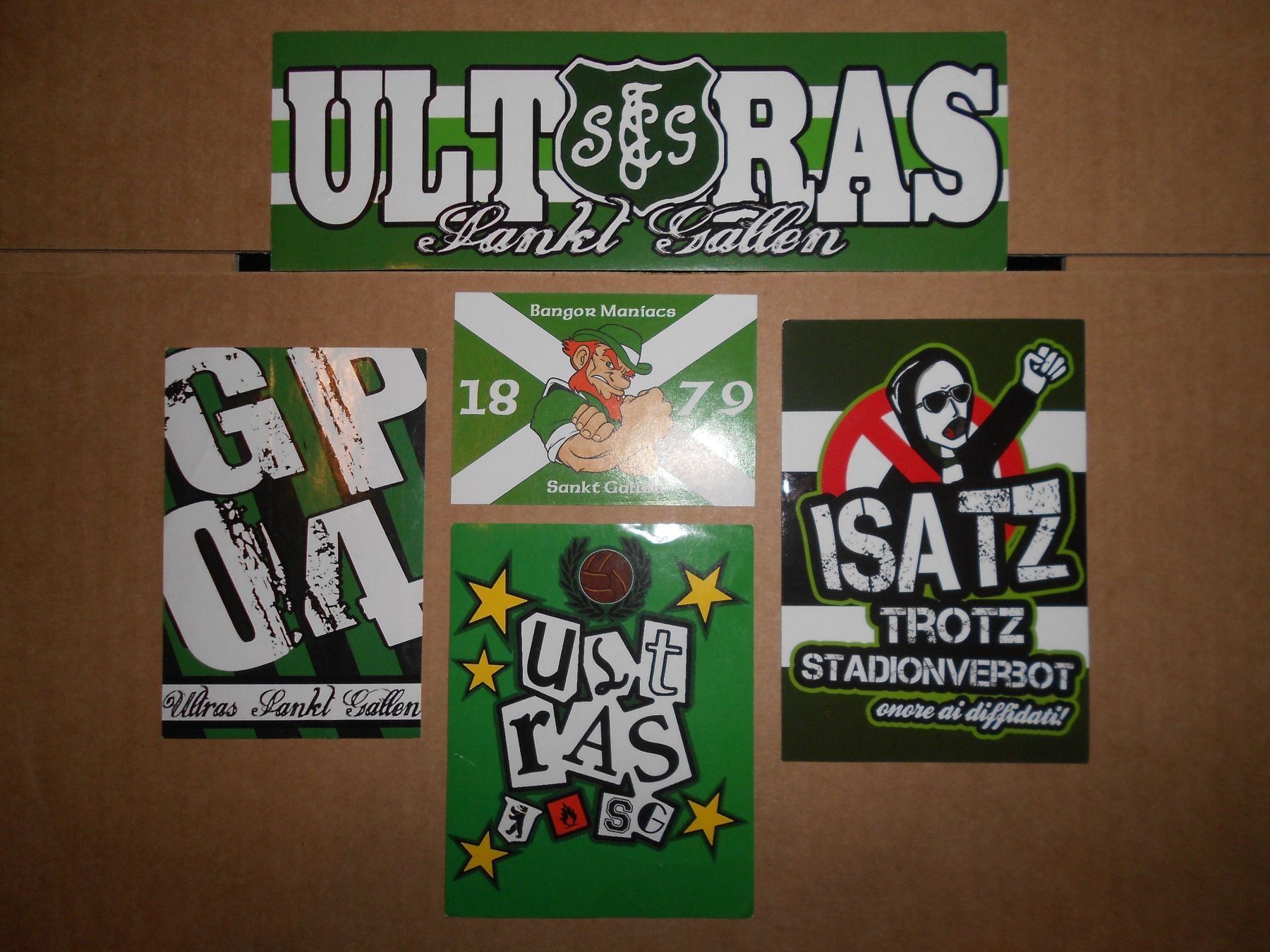 FC ST. GALLEN FCSG ULTRAS AUFKLEBER kaufen auf Ricardo