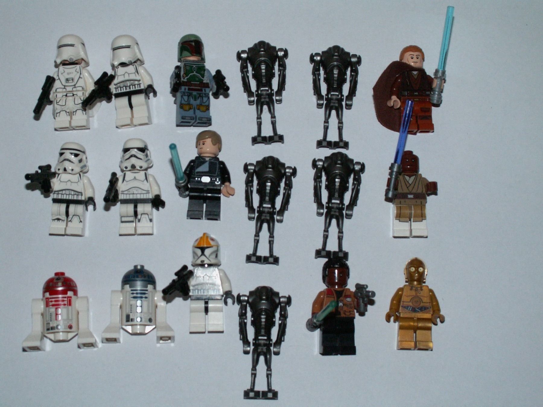 18 original Lego Star Wars Figuren Kaufen auf Ricardo