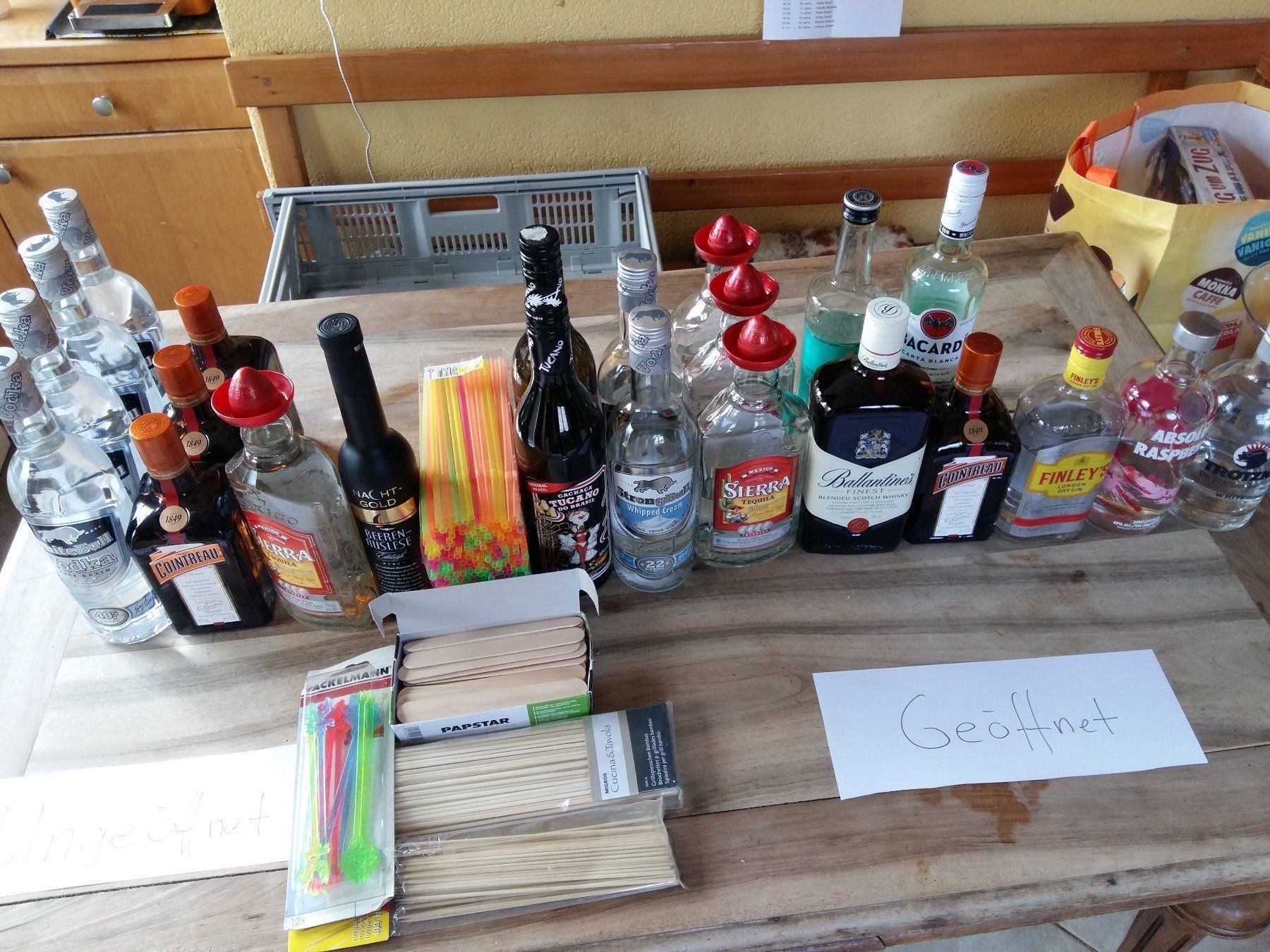 Spirituosen für Bar kaufen auf Ricardo