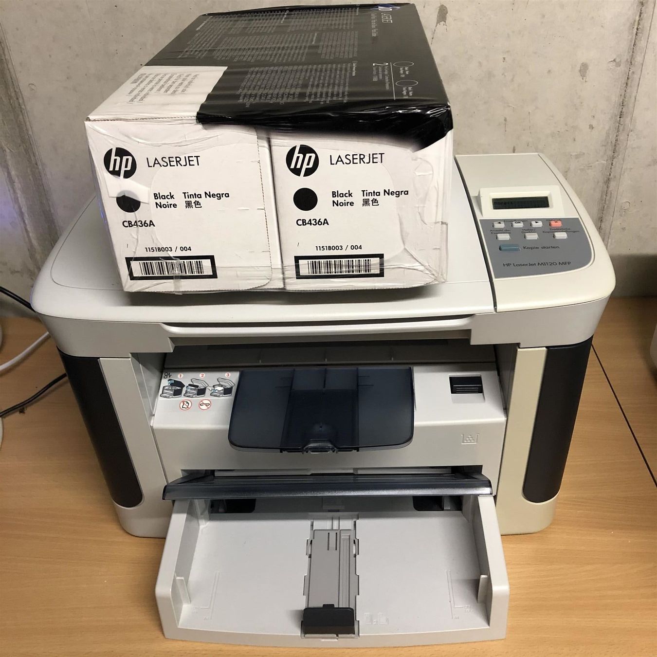 Подключить принтер hp laserjet m1120 mfp к ноутбуку