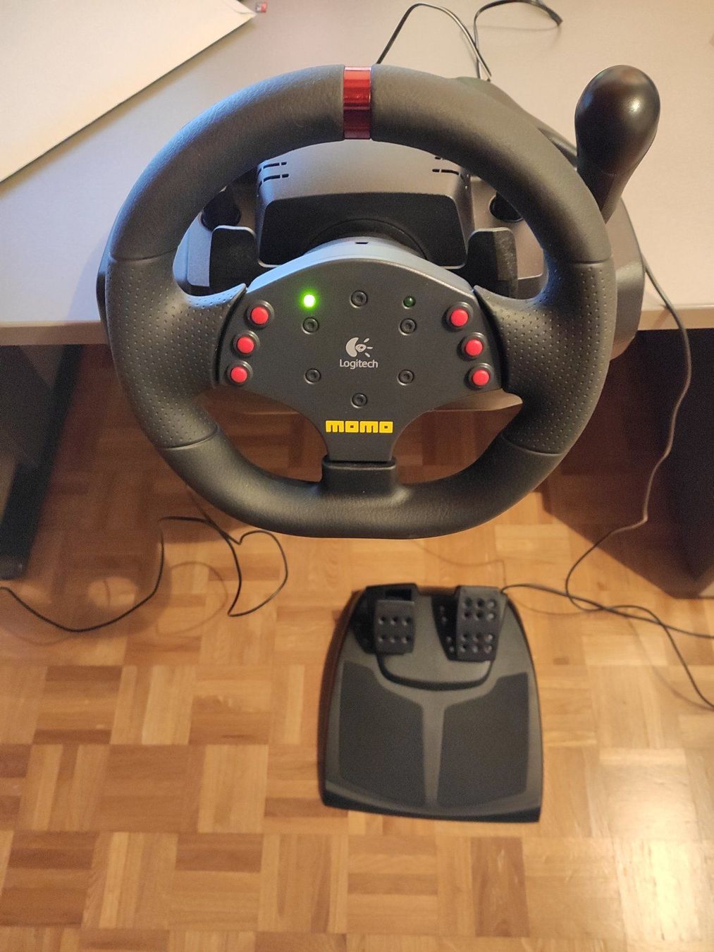 Logitech momo racing настройка руля windows 10