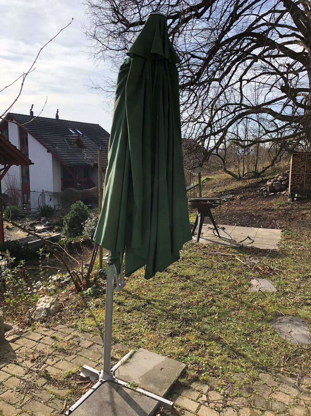 Sonnenschirm grün kaufen auf Ricardo