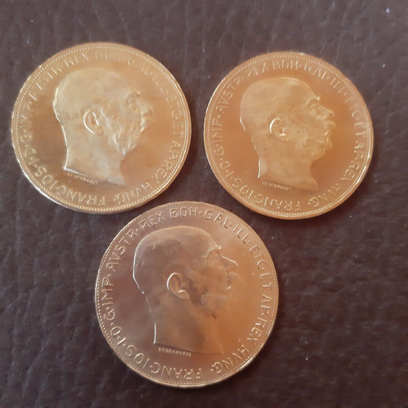 3 x 100 Corona 1915 (101.61g Gold) | Kaufen auf Ricardo