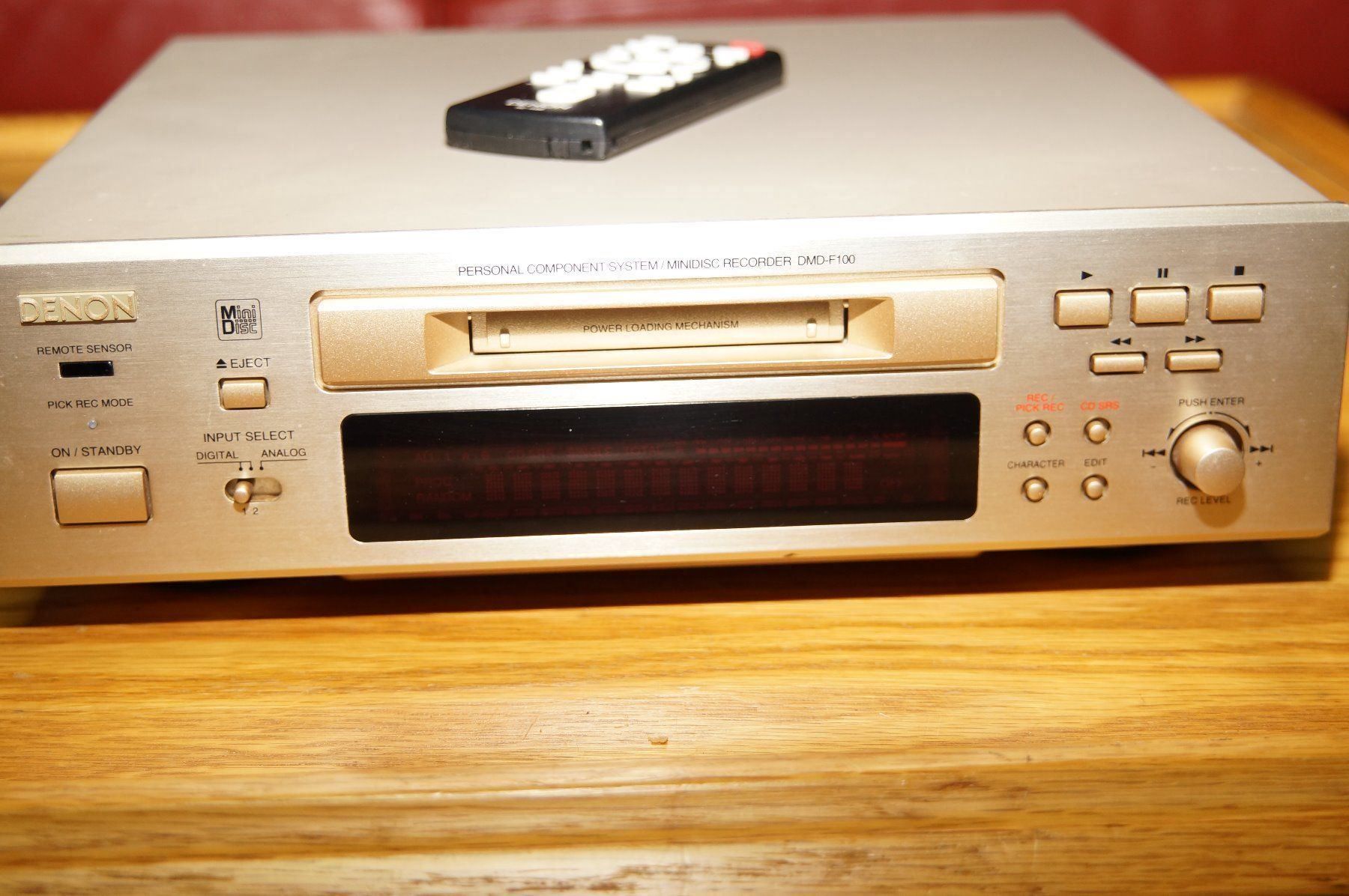 Denon dmdf100 minidisc recorder kaufen auf Ricardo
