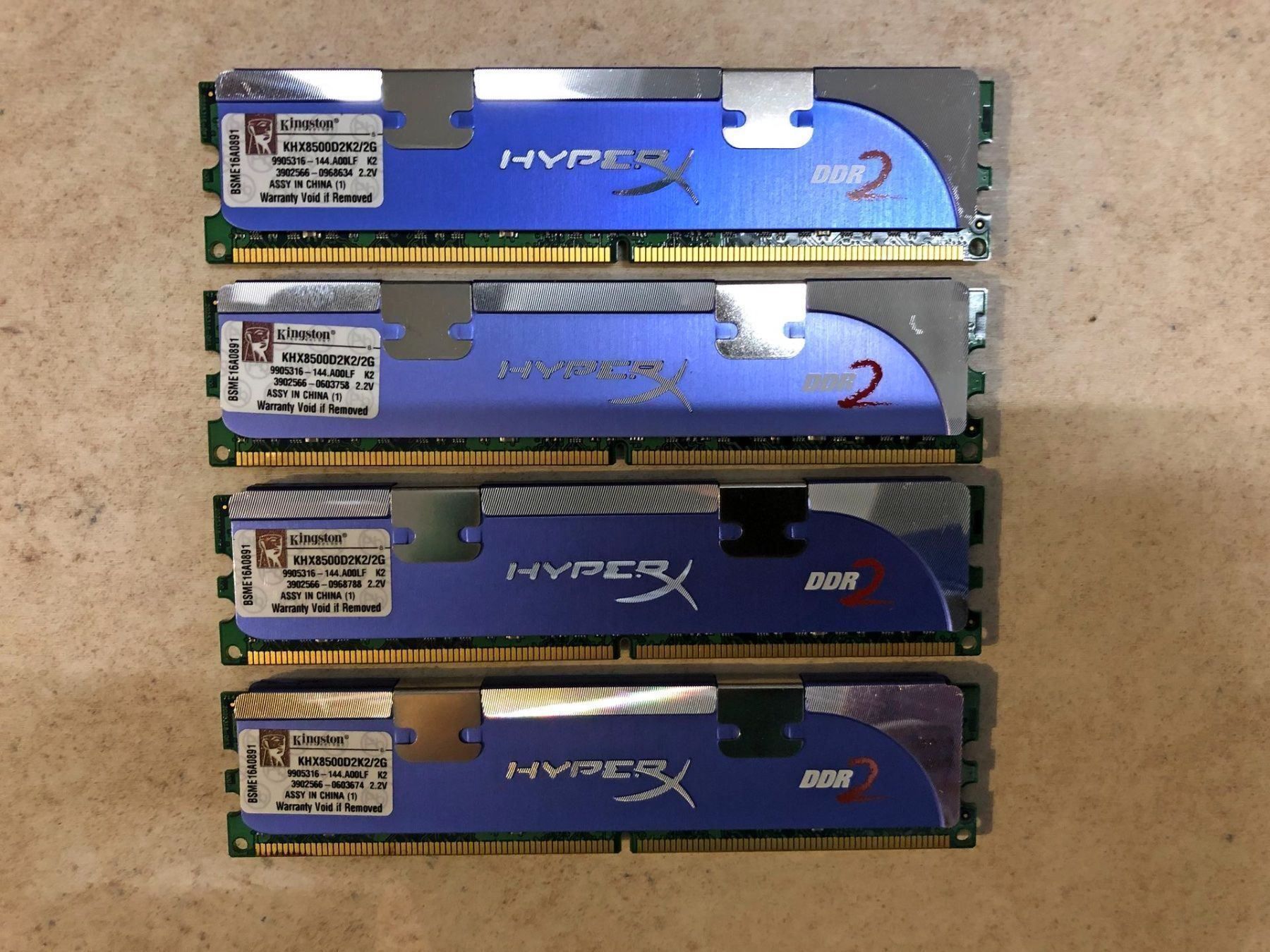 Разгон памяти ddr2 hyperx